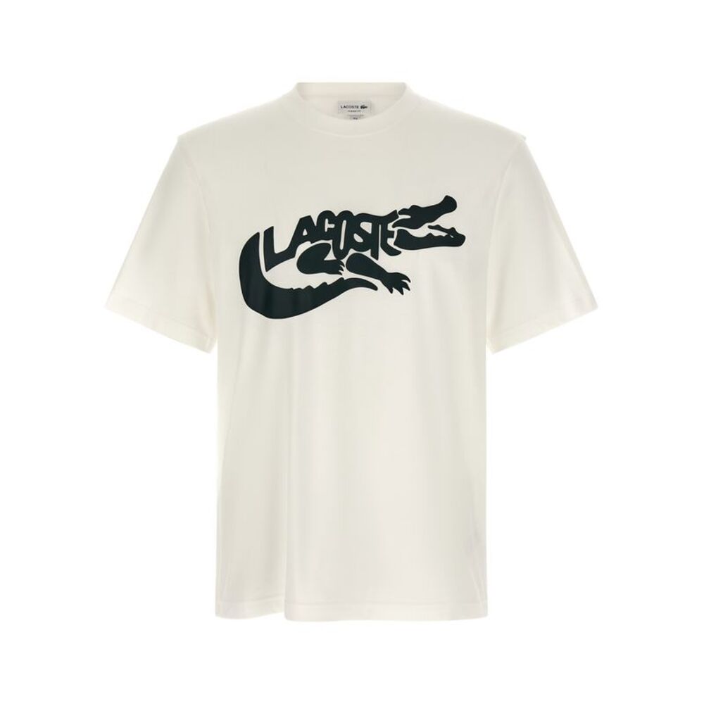 Lacoste White Cotton Men's Sportswear